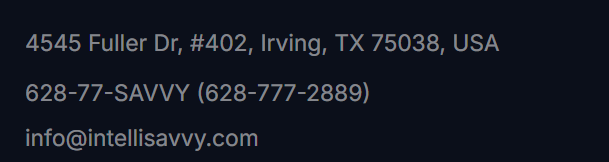 Contact Information